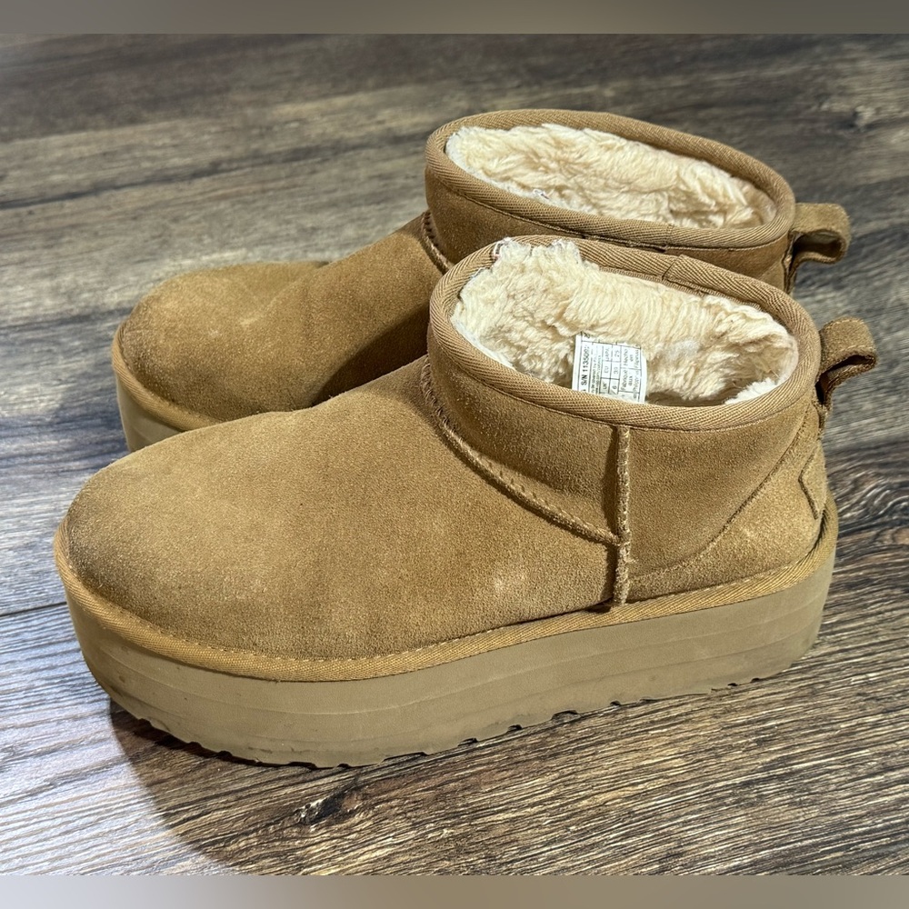 UGG Platform Mini Boots